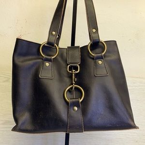 Hobo International Distressed Leather Tote